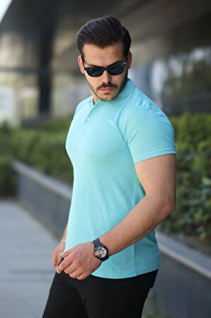 Erkek Kısa Kollu Yakalı Tişört