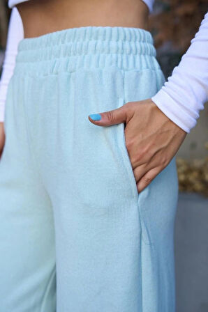 Düz astikli Eşofman  int Yeşili