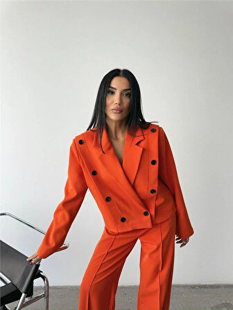 CEKET  PANTOON TAKIM  Orange