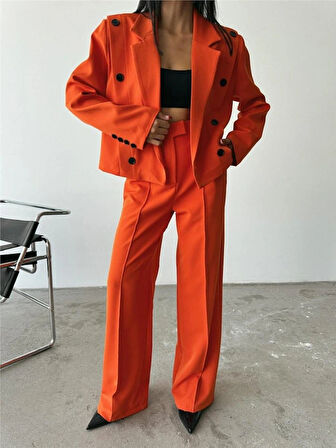 CEKET  PANTOON TAKIM  Orange