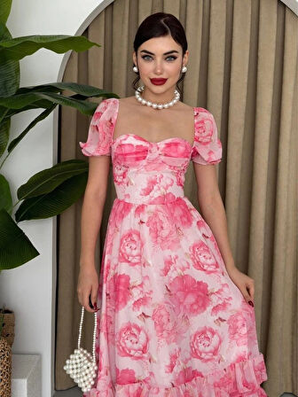 ŞİFON KUMAŞ DİJİTA DEEN BAKII EBİE