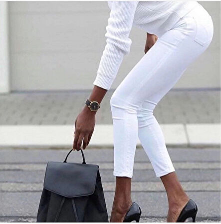 Gabardin Kumaş Yüksek Bel Pantolon 94cm bel36cm