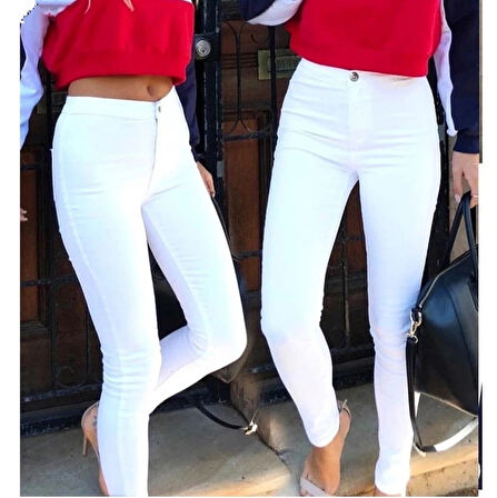 Gabardin Kumaş Yüksek Bel Pantolon 94cm bel36cm