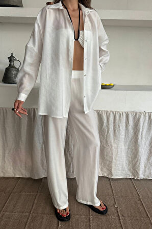 GÖEK  PANTOON TAKI  Beyaz