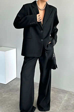 Oversize Ceket  Siyah