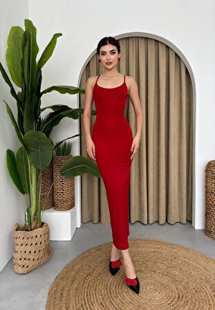 Blear ırt Bağlamalı Elbise