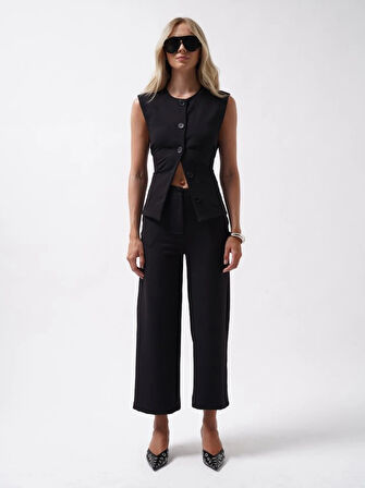 Bol Paça Midi Boy Pantolon