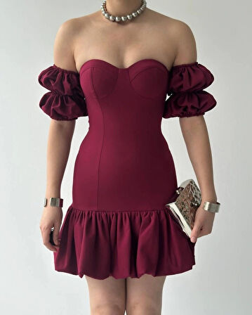 Peyda traplez Elbise