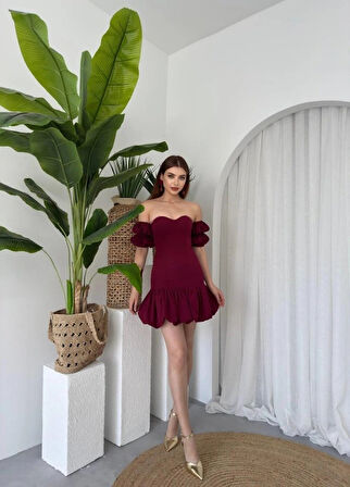 Peyda traplez Elbise