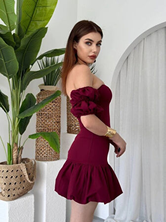 Peyda traplez Elbise