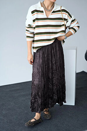 aten Uzun Etek  KAHVE