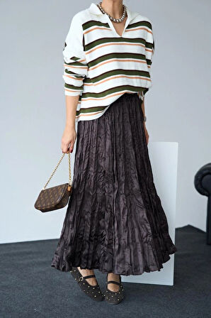 aten Uzun Etek  KAHVE