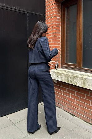 Renata Çizgili Pantolon Takım 956824