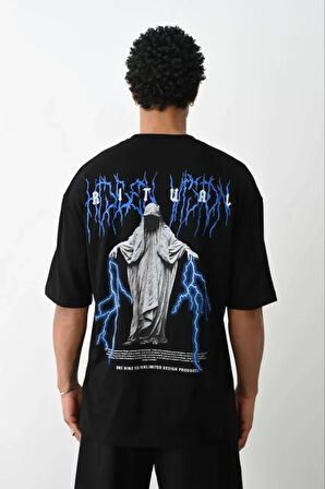 Unisex Baskılı Oversize Thirt  iyah