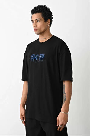 Unisex Baskılı Oversize Thirt  iyah