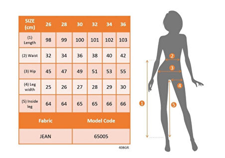 Kadın Yüksek Bel önden Düğmeli Cepli Dar Kesim Detaylı Kot Pantolon