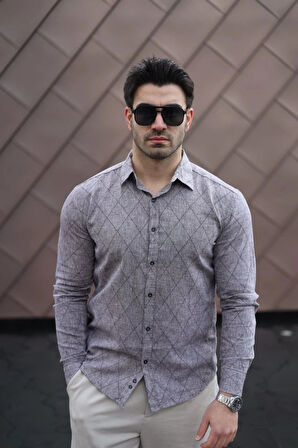 Erkek şamre Kumaş Gömlek