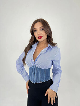 6963 GÖEKAVİ BEYAZ ÇİZGİİ