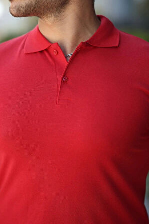 Erkek Kısa Kollu Yakalı Tişört