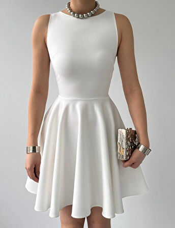 Berl Cep Detaylı Elbise