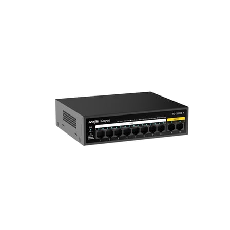 Ruijie Reyee Rg-Es110F-P 10 Port 10-100 Mbps 8 Port 10-100 Pe 110W Switch