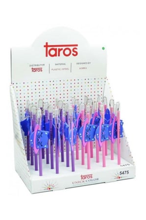 Unick Color Kurşun Kalem Cat Planet Tepeli (24 Lü Paket) 5475