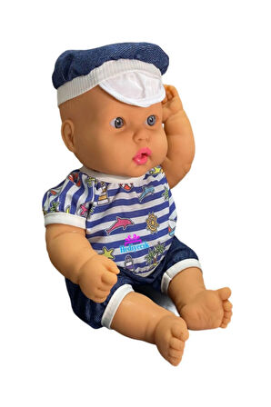 Oyuncak Türkçe Konuşan Kel Et Bebek Oyun Arkadaşım 40 Cm