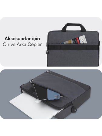 Mack Mce-1111 14.1"Unıcıty Eco Notebook Çantası Siyah