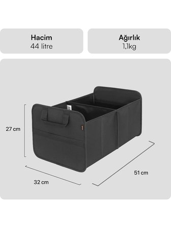 Mack Mcc-5100 (5001)Easygo Bagaj Organizer Siyah