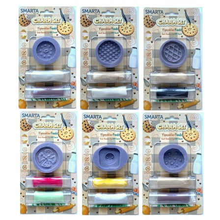 Smarta Charms Set Yiyecekler Mix (6*1)
