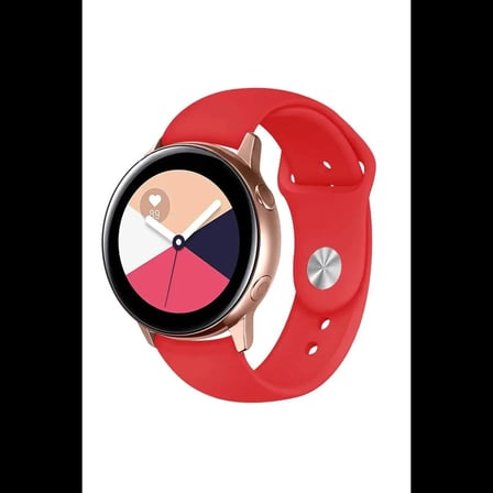 Watch 22mm Klasik Kordon - Kırmızı