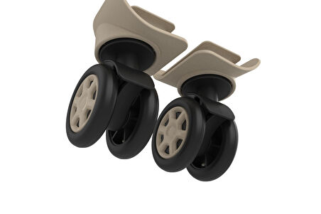 Keo-Plus PP Valiz Tekerleği Sağ ve Sol Gold Renk