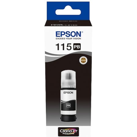 Epson 115 Photo Black Foto Siyah Şişe Mürekkep T07D14A L8160-L8180