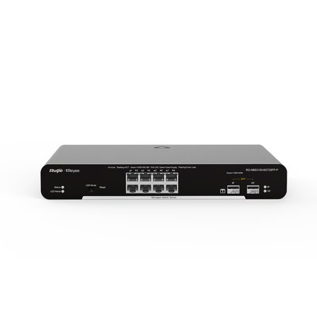 Ruijie Rg-Nbs3100-8Gt2Sfp-P 8-Port Poe+ Gigabit L2 Managed Switch, 8 Gigabit Rj45 Ports,2 Sfp Slots