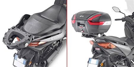 Givi SR2150 YAMAHA X-MAX 125 (18-20) - X-MAX 250-300 (17-20) - X-MAX 400 (18-20) Arka Çanta Tasiyici