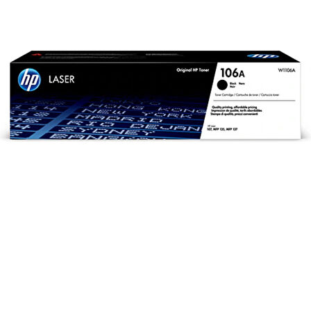 HP W1106A (106A) Siyah Black Orjinal Toner Laserjet MFP 137Fnw / M135A