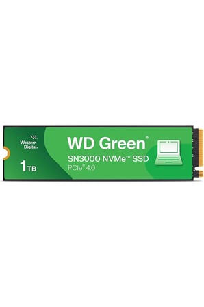 Wd 1Tb Green Sn3000 Wds100T4G0E 5000-4200Mb-S Pcie Nvme M.2 Ssd Harddisk