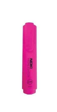 Noki Neon Fosforlu Kalem Pembe (10 Lu Paket) 9050-P