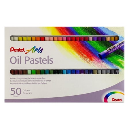 Pentel Pastel Boya (Fosforlu Ve Metalik) 50 Renk Phn-mf50