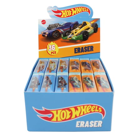 Dolphin Hotwheels Silgi Renkli (36 Lı Paket) Hw-9627