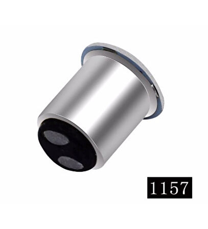 67/93 Cob Led Çift Duy Buz Mavisi Led 