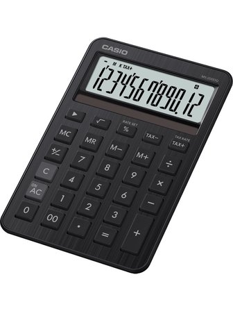 Casio Ms-200Dq-Bk 12 Hane Beyaz Masa Üstü Hesap Makinesi