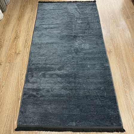 Hoom Rugs Retro 6203 A Antrasit Modern Yıkanabilir Halı