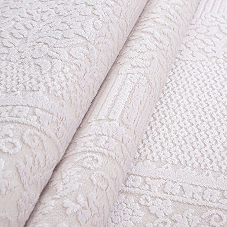 İpek Mekik Halı Blossom 13561 Beyaz Salon Halısı