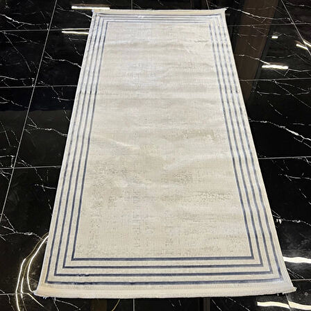 Hoom Rugs Zenith 1047 Mikrofiber Kaymaz Taban Yıkanabilir Antibakteriyel Modern A.Blue Halı