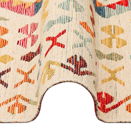 Hoom Rugs VGT 08 Light Multy Yıkanabilir Çift Taraflı Otantik Halı