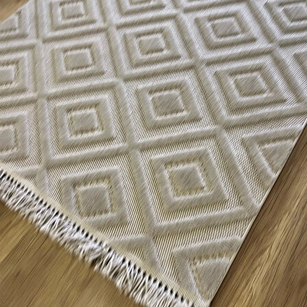 Hoom Rugs Design 1089 Gri Yumuşak Dokulu Desensiz İskandinav Halı