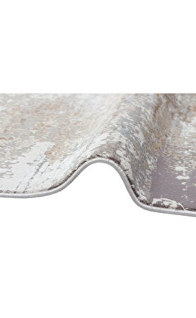Hoom Rugs Franko FS 05 Stone Viskon & Akrilik Yüksek Dokulu Modern Salon Halısı