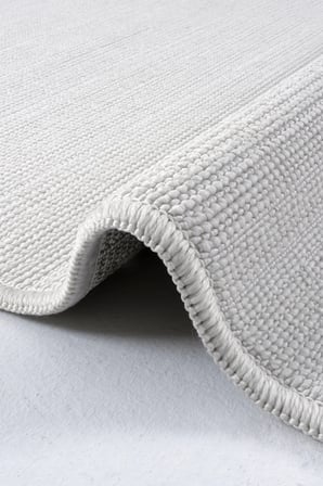 Hoom Rugs Antik 1808 Beyaz Dayanıklı Polyester İskandinav Halı