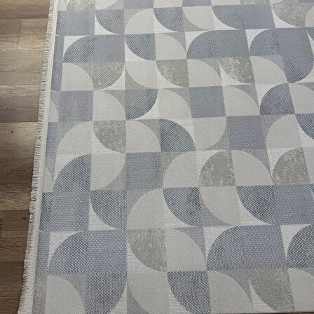Hoom Rugs Grandy 5210 Vizon Kaymaz Pamuk Taban Modern Halı